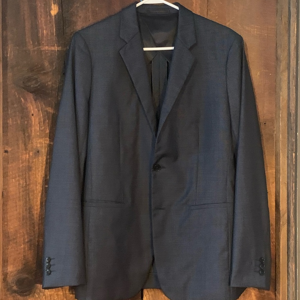 Men’s Theory Blazer Size 38, Blue/Gray